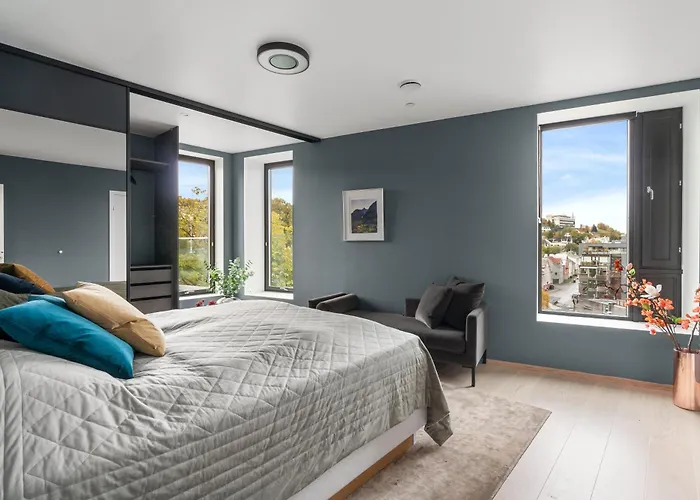 Luxury Apartment Downtown Tromso With 2 Bedrooms And 2 Bathrooms And Parking